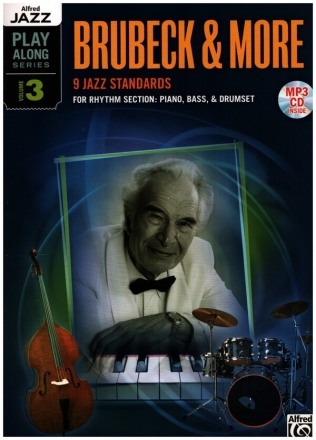 Dave Brubeck (+CD): for rhythm section (piano, bass drum set) Alfred Jazz playalong series vol.3