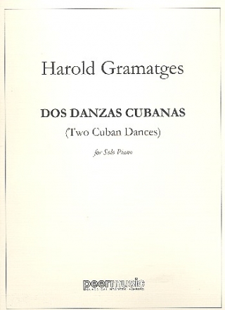 2 Danzas Cubanas para piano