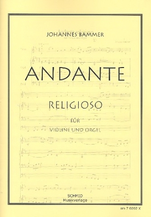 Andante religioso fr Violine und Orgel