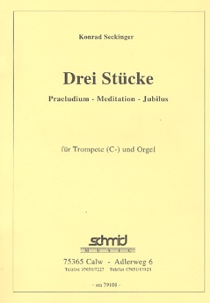 3 Stcke fr Trompete in C und Orgel