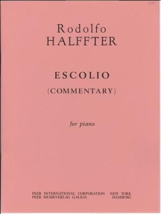 Escolio op.43 for piano