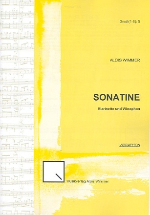 Sonatine fr Klarinette und Vibraphon Stimmen