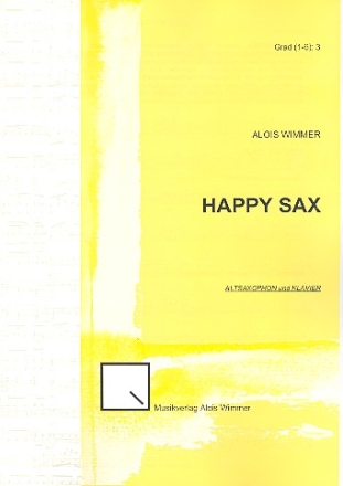 Happy Sax fr Altsaxophon und Klavier
