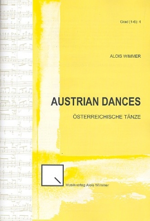 Austrian Dances op.61 fr Blasorchester Partitur