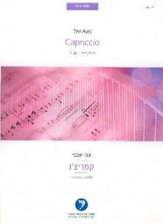 Capriccio for piano