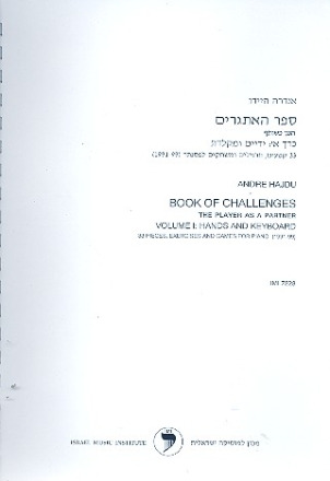 Book of Challenges vol.1  for piano