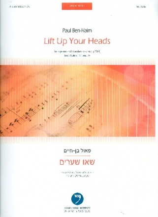 Lift up your Heads for soprano and chamber ensemble soprano and piano