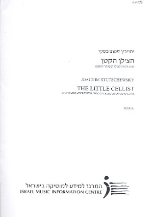 The little Cellist 7 miniatures for violoncello and piano
