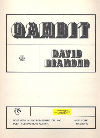 Gambit for piano