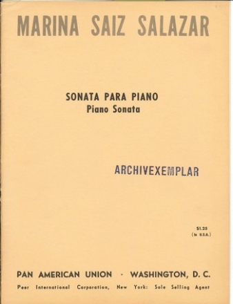 Sonata for piano