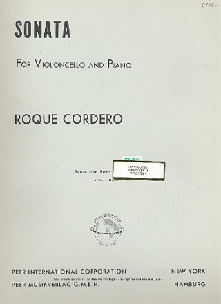 Sonata for violoncello and piano