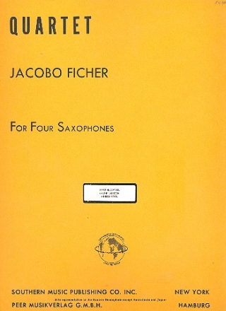 Quartet op.89 for 4 saxophones parts
