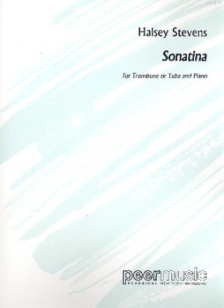 Sonatina  for trombone or tuba and piano