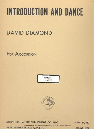 Introduction and Dance for accordion