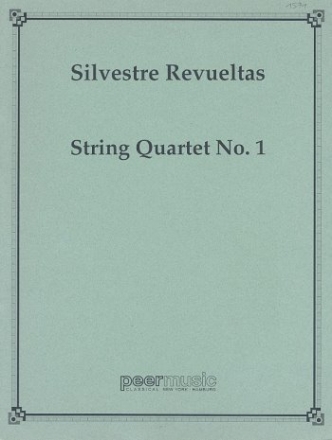 String Quartet no.1 for 2 violins, viola and violoncello score