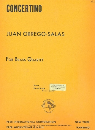 Concertino op.54 for trumpet, 2 horns in F and trombone parts
