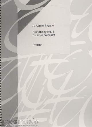 Symphony no.1 for small orchestra score
