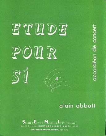Etude pour si pour accordeon