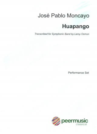 Huapango for concert band score and parts