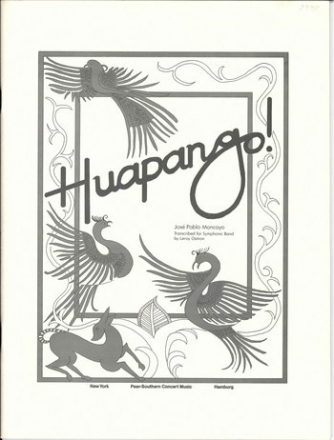 Huapango for concert band score
