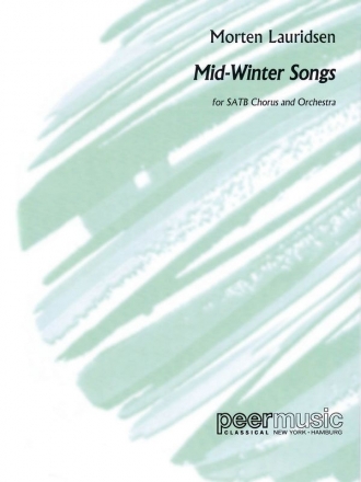 Mid-Winter Songs on Poems for chorus and orchestra score