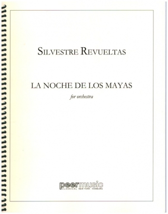 La noche de los Mayas fr Orchester Partitur