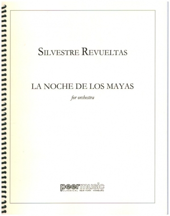 La noche de los Mayas for orchestra score