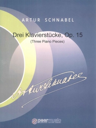 3 Klavierstcke op.15 fr Klavier