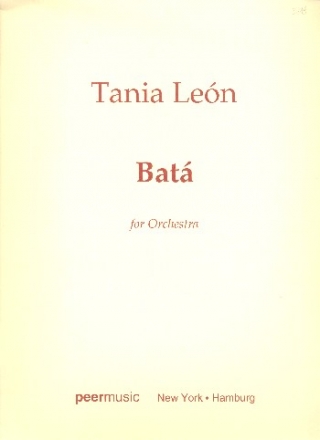 Bata for orchestra score