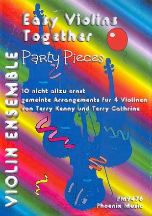 Party Pieces  10 Stcke fr 4 Violinen ( Ensemble) Partitur und Stimmen