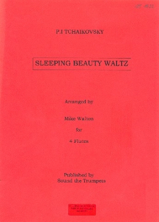 Sleeping beauty waltz for 4 flutes