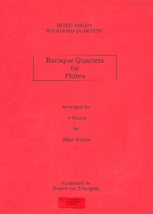 Baroque Quartets for 4 flutes