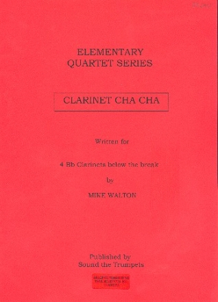 Clarinet Cha Cha for 4 clarinets