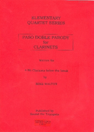 Paso Doble Parody for 4 clarinets