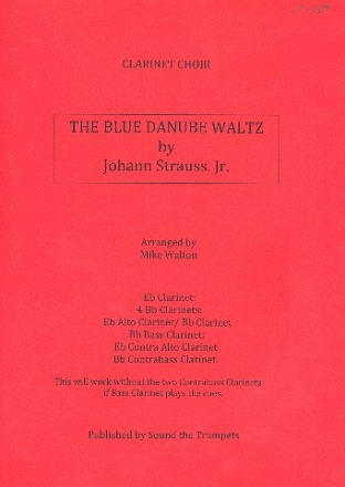 Johann Strauss. Jr.: The Blue Danube Waltz for woodwind ensemble