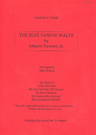 Johann Strauss. Jr.: The Blue Danube Waltz for woodwind ensemble