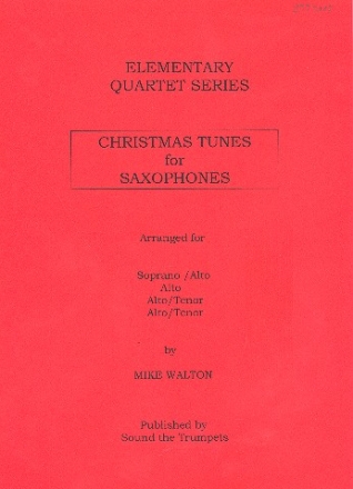 Christmas Tunes for 4 saxophones