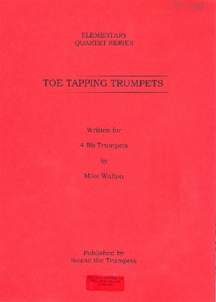 Toe Tapping Trumpets for 4 trumpets score and parts