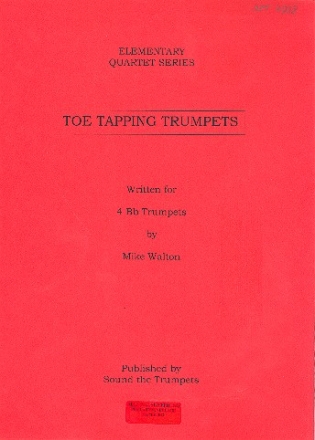 Toe Tapping Trumpets for 4 trumpets score and parts