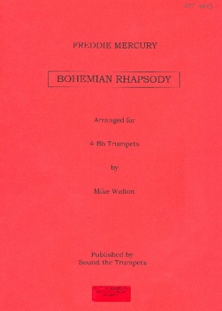 Bohemian Rhapsody for 4 trumpets score and parts