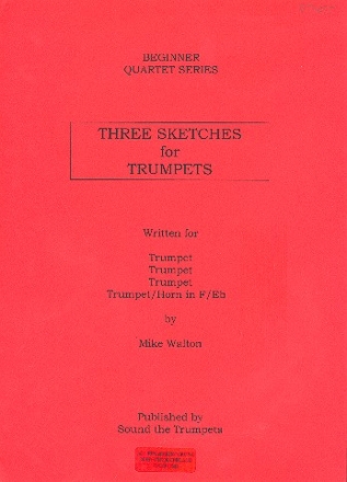3 Sketches for 4 trumpets score and parts