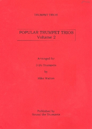 Popular Trumoet Trios Vol. 2 for 3 trumpets score and parts