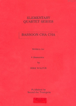 Bassoon Cha Cha for 4 bassoons