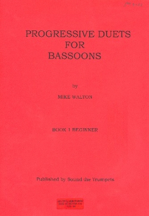 Progressive duets vol.1 for 2 bassoons