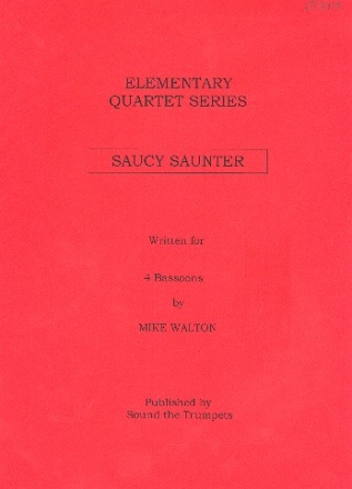 Saucy saunter for 4 bassoons