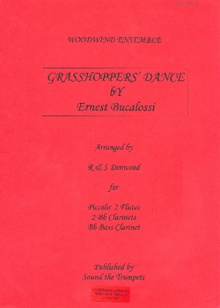 Grasshoppers' dance for woodwind quartet