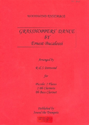 Grasshoppers' dance for woodwind quartet