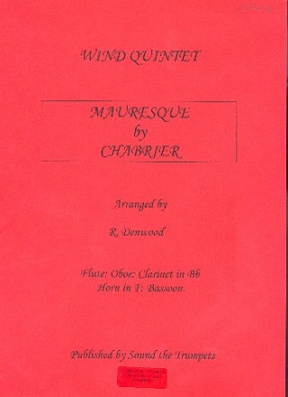 Mauresque for brass quintet