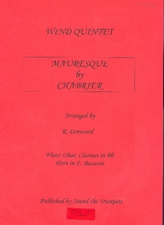 Mauresque for brass quintet