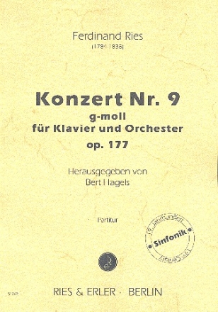 Konzert g-Moll Nr.9 op.177 fr Klavier und Orchester